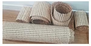 Vente en gros de rouleau de matière première de sangle de canne en rotin de l'usine directe 99 données d'or Vietnam avec de nombreux types de tricot - Product Image 5