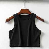 Camiseta sin mangas de algodón 100% transpirable con bordado 3D y capucha para mujer, diseño asimétrico, 400g, ideal para gimnasio, ejercicio y ropa urbana.