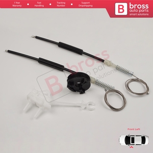 Kit de Reparación de Elevalunas BWR5287, Puerta Delantera Izquierda para Doblo MK1 MPV Van 119 223 2001-2010 51718404 - Product Image 5