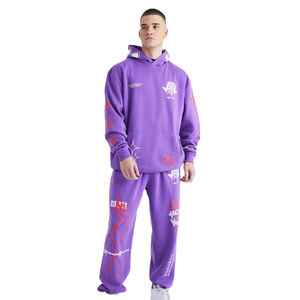 เสื้อฮู้ดผู้ชายทรงปกติ สไตล์สตรีทแวร์ สำหรับฤดูหนาว แบบสวมหัว  ชุดกีฬา  ลายเรียบ  ลดราคา  ขายส่ง - Product Image 2