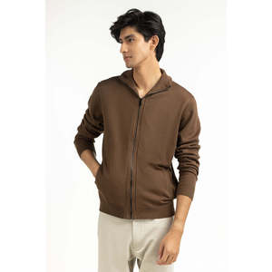 เสื้อสเวตเตอร์ผู้ชายทรงปกติ MN-SWT-WS25-016 แขนยาว ลายปะติดบางๆ ลายพิมพ์ ฤดูใบไม้ผลิ/ฤดูใบไม้ร่วง - Product Image 1