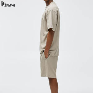 เสื้อยืดผู้ชายผ้าคอตตอน 100% น้ำหนักมาก รุ่นใหม่ 300 แกรม ทรงโอเวอร์ไซส์ ลายเทอร์รี่ พิมพ์ลาย สตรีทแวร์ 220 กรัม - Product Image 3