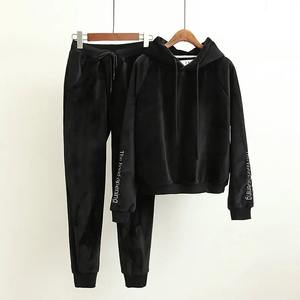 Basique femmes 2 pièces ensembles sweat à capuche pantalon 2025 femmes gymnases Fitness hauts Joggers vêtements de sport survêtements - Product Image 6