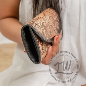 LW Women's Fashion Genuine Leather Long <b>Wallet</b> Hot Custom Color Multi-Card <b>Holder</b> Wholesale Trending Style - Product Image 3