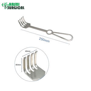 Crochets de traction musculaire profonds, crochets de traction cutanée à 4 griffes, 70 mm, acier inoxydable, manuel, certifié CE, instruments chirurgicaux orthopédiques - Product Image 5