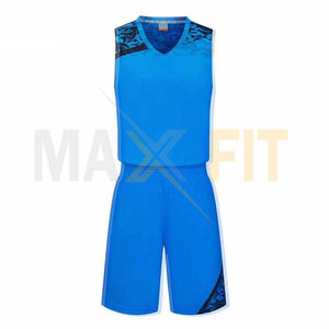 MAXFIT-uniforme de baloncesto personalizado para hombre, camisa de entrenamiento para adultos, Camiseta corta, Color liso, buena calidad - Product Image 1