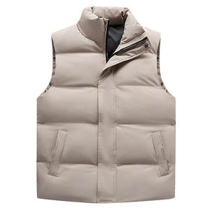 Chaleco acolchado sostenible para hombre, superventas, cómodo, nuevo diseño de fabricación, chaqueta de invierno anticontracción - Product Image 5