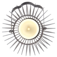 Lampe à bougie de cadre de conception en métal de fer de travail d'art unique pour la maison l'hôtel et les cadeaux à bas prix