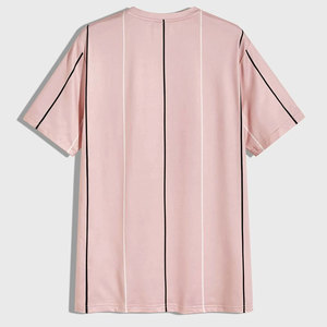 Venta al por mayor de alta calidad 100% algodón camiseta de los hombres OEM logotipo personalizado y diseño de color de secado rápido transpirable cuello redondo - Product Image 2