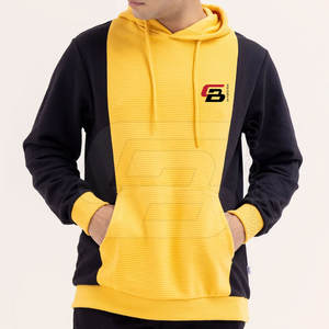 2024 hiver Collection personnalisé conçu hommes pull à capuche haute qualité léger doux polaire épais solide imprimé motif - Product Image 4