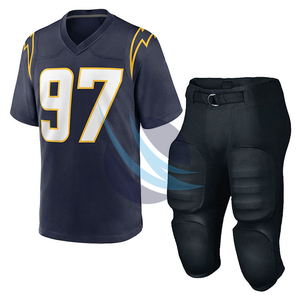 Uniforme de fútbol americano Diseño personalizado Camiseta de fútbol americano Pantalones Sublimación completa Ropa deportiva de práctica de entrenamiento para adultos jóvenes - Product Image 1