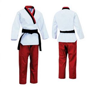 Uniforme de Taekwondo Personalizado, Traje de Artes Marciales Transpirable, Conjuntos de Dobok de Jiu Jitsu TKD OEM, 100% Algodón para Adultos - Product Image 1