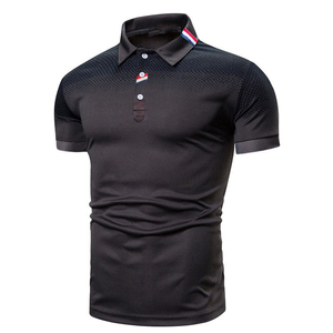 Tissu en satin ODM imprimé logo bas quantité minimale de commande Vente en gros personnalisé 100% coton polyester Polo pour hommes et femmes - Product Image 4