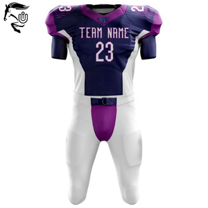 Ensembles de vêtements de sport de football américain personnalisés les plus vendus de haute qualité à manches courtes et respirants au prix de gros - Product Image 5
