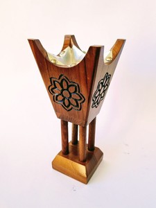 Quemador de Incienso de Madera de Ocacia para Decoración del Hogar Moderna y Premium, Hecho a Mano en India, Tamaño y Color Personalizables, Venta al por Mayor - Product Image 4