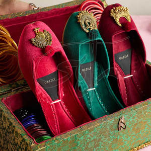 Service OEM, dernière conception de Khussa, qualité supérieure, matériau en velours, couleur personnalisée, antidérapant, imprimé, tendance de la mode - Product Image 6