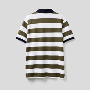 Nueva Llegada, Camiseta de Moda para Hombre de Manga Corta, con Bolsillo, Diseño Estampado Antiarrugas, 100% Algodón, Informal, para Venta en Línea - Product Image 3