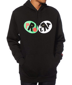 เสื้อสเวตเตอร์สีดำแบบสวมหัวดีไซน์แฟชั่นฤดูใบไม้ผลิเสื้อมีฮู้ดแบบหลวมใช้ได้ทั้งชายและหญิง - Product Image 5