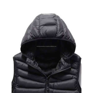 Chaleco Casual para Hombre, Chaleco Acolchado para Invierno, Chaleco sin Mangas para Exteriores, Chaqueta Cálida, Chaleco Acolchado con Logotipo Personalizado - Product Image 3