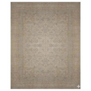 Tapis de Peshawar et de Khotan noué à la main, unique en son genre, 10'10 x 7'7 Pes_Kho_342 - Product Image 1