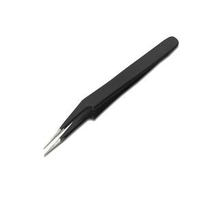 โลโก้ที่กําหนดเองสแตนเลสขนตาสตางค์ชุดสําหรับสีดํา Masterful ความแม่นยําขนตาสตางค์โดยหินสีเทา - Product Image 4