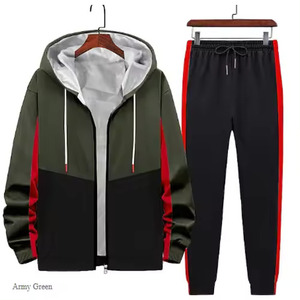 Chándal con estampado de diseños personalizados 2024 a precio al por mayor, chándal de entrenamiento para gimnasio, chándal personalizado para correr para hombre - Product Image 1