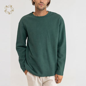 Alta calidad 100% poliéster sólido tejido mantener caliente hombres manga corta logotipo personalizado impresión verano cuello redondo Camiseta - Product Image 6