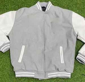 Letterman personnalisé Hommes Street Wear Varsity Jacket Salevess en cuir et personnaliser Logo Bomber Jumper Jacket Veste décontractée - Product Image 1