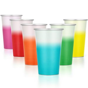 Taza de aluminio personalizada de 12oz que cambia de Color, taza mágica de Metal que cambia de Color frío <span class=keywords><strong>para</strong></span> fiesta de <span class=keywords><strong>cumpleaños</strong></span> reutilizable apilable - Product Image 1