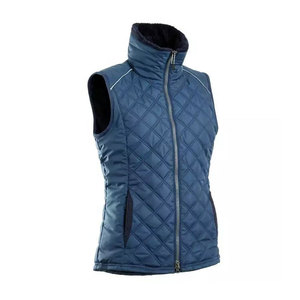 Horse Riding Apparel Sleeveless Zip Front Outdoor Riding <b>Waistcoat</b> Women Equestrian Padded <b>Quilted</b> Vest - Product Image 1
