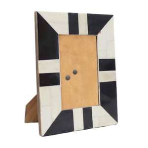 Modern Square Resin Unique <b>Photo</b> <b>Frame</b> Table Accessories Decorative Picture Painting Magazines Script Display Bone Inlay <b>Gift</b> - Product Image 2