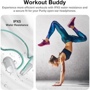 UU000137 Auricolari Sportivi Wireless Bluetooth Open-Ear con Doppio Microfono per iPhone/Android - Product Image 6