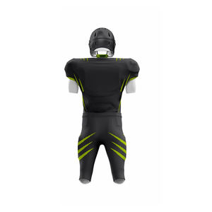 Vente à chaud Maillot de football américain respirant à manches courtes Nouveau design Service OEM Ensemble d'uniformes haut de gamme en vente en ligne - Product Image 6