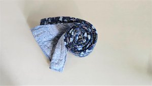 Colcha Reversible de Algodón con Estampado Floral, Manta Suave Rellena de Algodón - Product Image 4