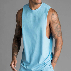 Camiseta sin mangas de punto sin mangas para deportes y Fitness de RAM Industry's Premium Lightweight Sun Faded Gym - Product Image 1