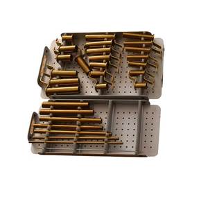 New for Retractor System Tubular Retractors with Sterilization <b>Box</b> Veterinary <b>Metal</b> Surgical Instruments Kit CE Certified - Product Image 2