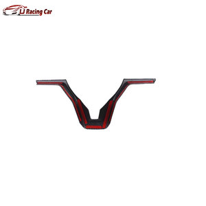 Accesorios de Interior de coche con aspecto de fibra de carbono ABS, Kits de carrocería, tapas de cubierta de volante para <span class=keywords><strong>Nissan</strong></span> Sunny Sylphy Sentra B18 2020-2023 - Product Image 4