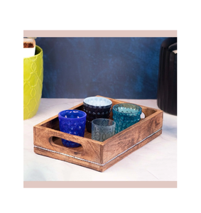 Bandeja de servicio de madera duradera más vendida, bandeja de comida de desayuno con pantalla multifuncional, diseño elegante - Product Image 2