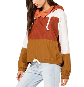 Stylish Windbreaker Jacket Winter Windproof and Breathable <b>Fabric</b> for Running and Hiking Lining Material <b>Nylon</b> Jacket For Women - Product Image 4