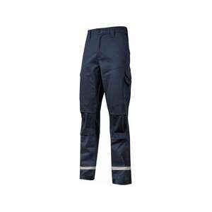 Pantalones de trabajo de poliéster de algodón azul Monaco Westlake, de la marca de fábrica, de la marca - Product Image 1