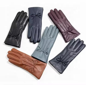 Gants de conduite en cuir non doublés à écran tactile, gants de conduite en peau de chèvre, gants en cuir de la meilleure qualité - Product Image 6