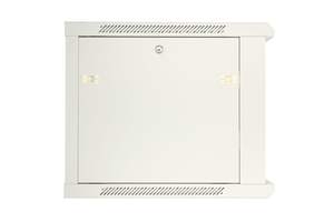 Armoire rack Extralink 9U 600x600 ASP Gris, murale, portes entièrement métalliques - Product Image 6