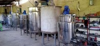 Machine automatique de fabrication de beurre et de graisse en acier inoxydable 3000L 5000L, cuve de mélange pour l'industrie alimentaire, équipement de mélange en gros