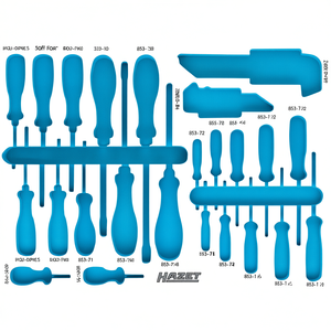 Hazet 2-Component Soft Foam Insert for 163-373/39 <b>Tool</b> <b>Boxes</b> - Product Image 2