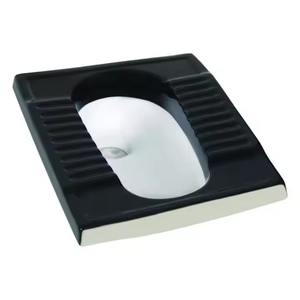 Toilette à casserole accroupie moderne double couleur en céramique de qualité indienne WC sanitaires abordables - Product Image 3