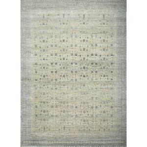 Alfombras de Lana Afgana Anudadas a Mano Viscaya Gold 9x12 Enm-8010(Cs01) para el Hogar, Medallón Rectangular para Pasillo, 10mm, Decoración para Sala de Estar - Product Image 1