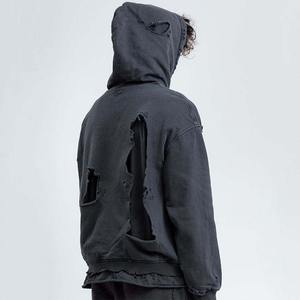 Sudaderas con capucha desgastadas Basics Algodón mezclado Precio al por mayor Calidad superior Sudaderas con capucha desgastadas para la venta - Product Image 6