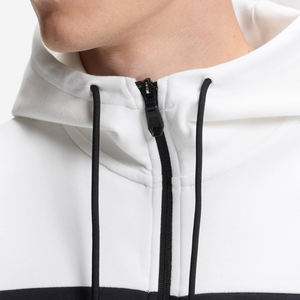 Ensemble de survêtement 2 pièces pour homme, personnalisable avec logo, uni, respirant, à manches longues, zippé, décontracté, tendance et abordable 2026 - Product Image 4