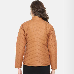 Chaqueta Acolchada Ligera para Mujer 2026, Corte Entallado, Costura Diagonal, Ropa Exterior Informal para Otoño e Invierno - Product Image 3