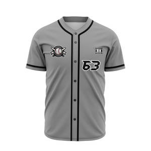 Vêtements de sport unisexes respirants d'uniforme léger adapté aux besoins du client de baseball avec des uniformes de Offre Spéciale de base-ball de prix bon marché de couleur faite sur commande - Product Image 3
